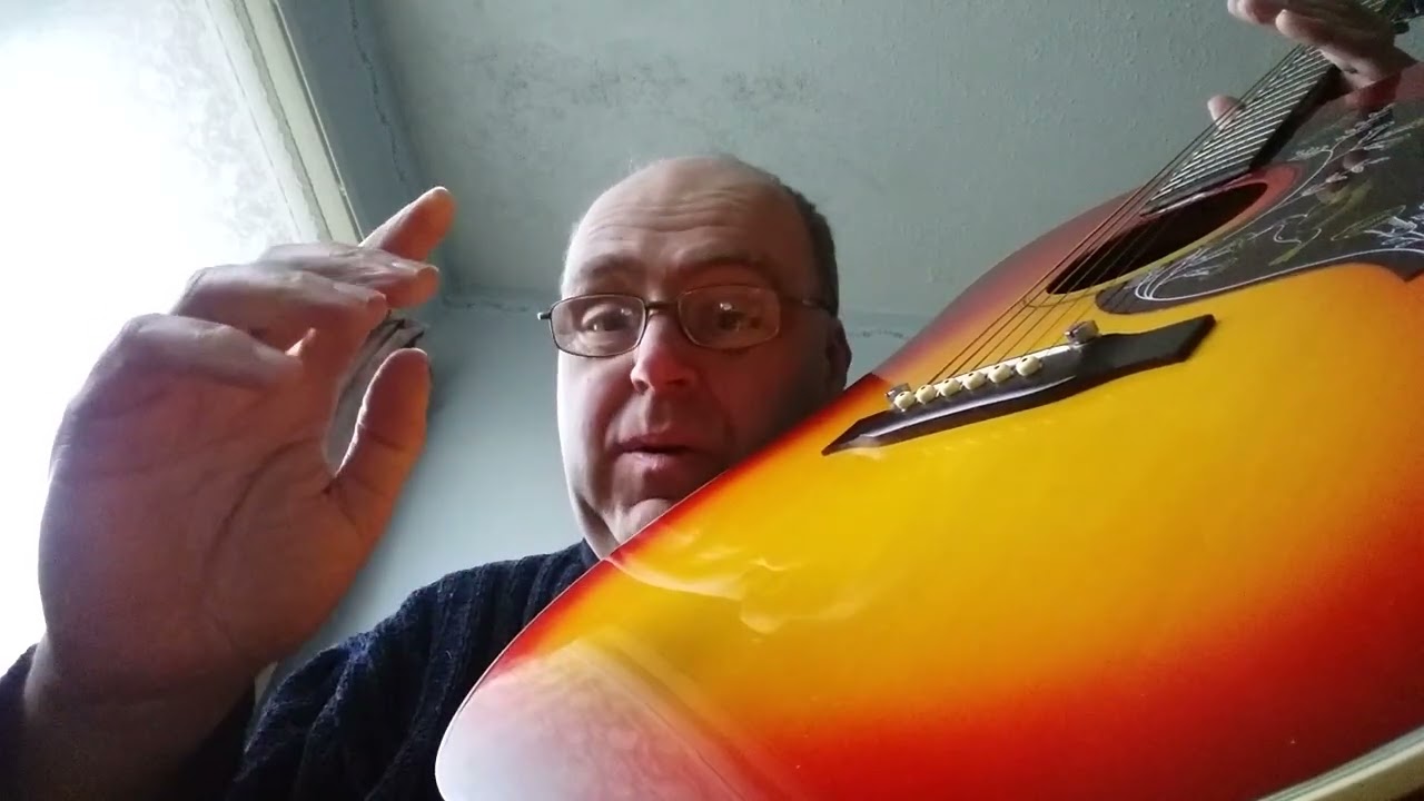 My VIGO, BM Dreadnought Acoustic Guitar🎸Made in Japan and Dated: 1975/6 Video📹No1 and a small chat🙂🎶