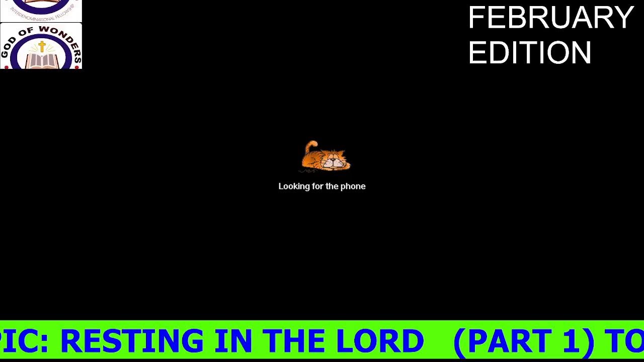God of Wonders GOWP Live Stream