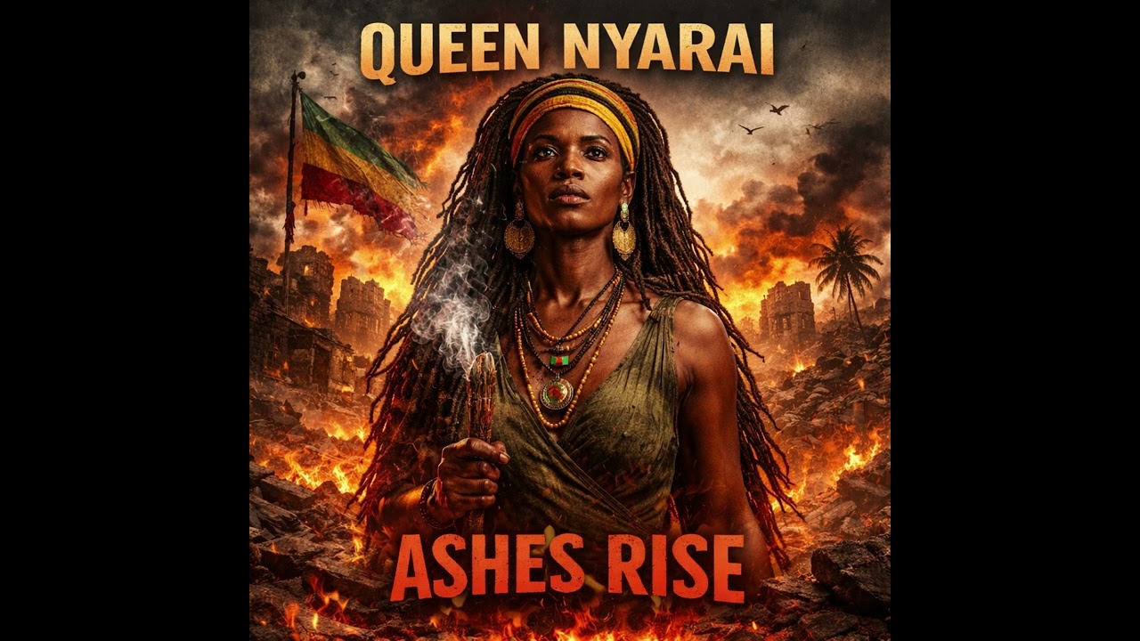 Roots reggae 1970 unreleased album Queen Nyarai – Ashes rise