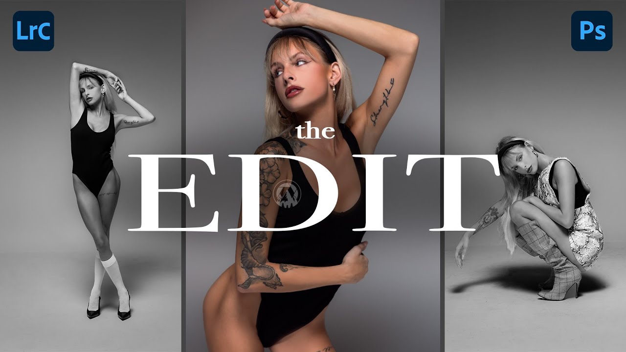 Editing Studio Photoshoot in Lightroom & Photoshop