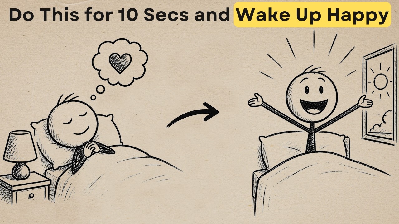 Do This for 10 Seconds Before Bed and Wake Up Happy Every Morning