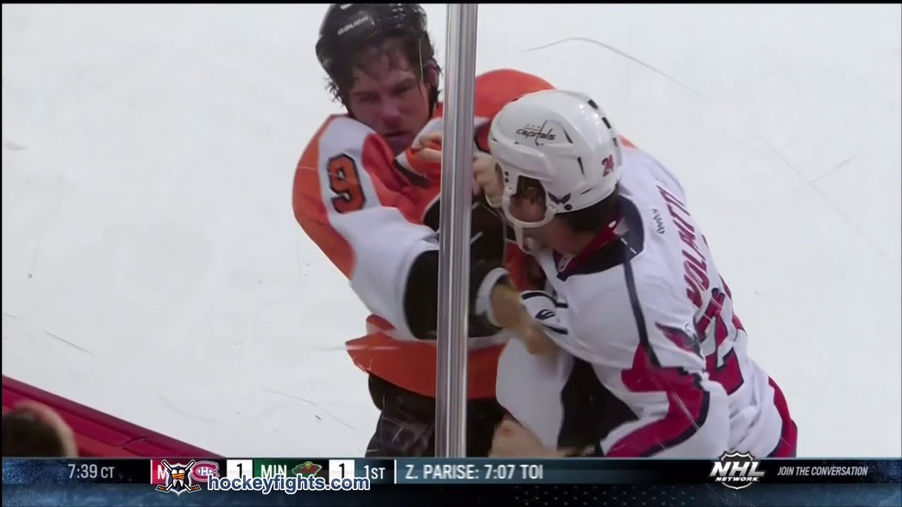 Aaron Volpatti vs Steve Downie Nov 1, 2013