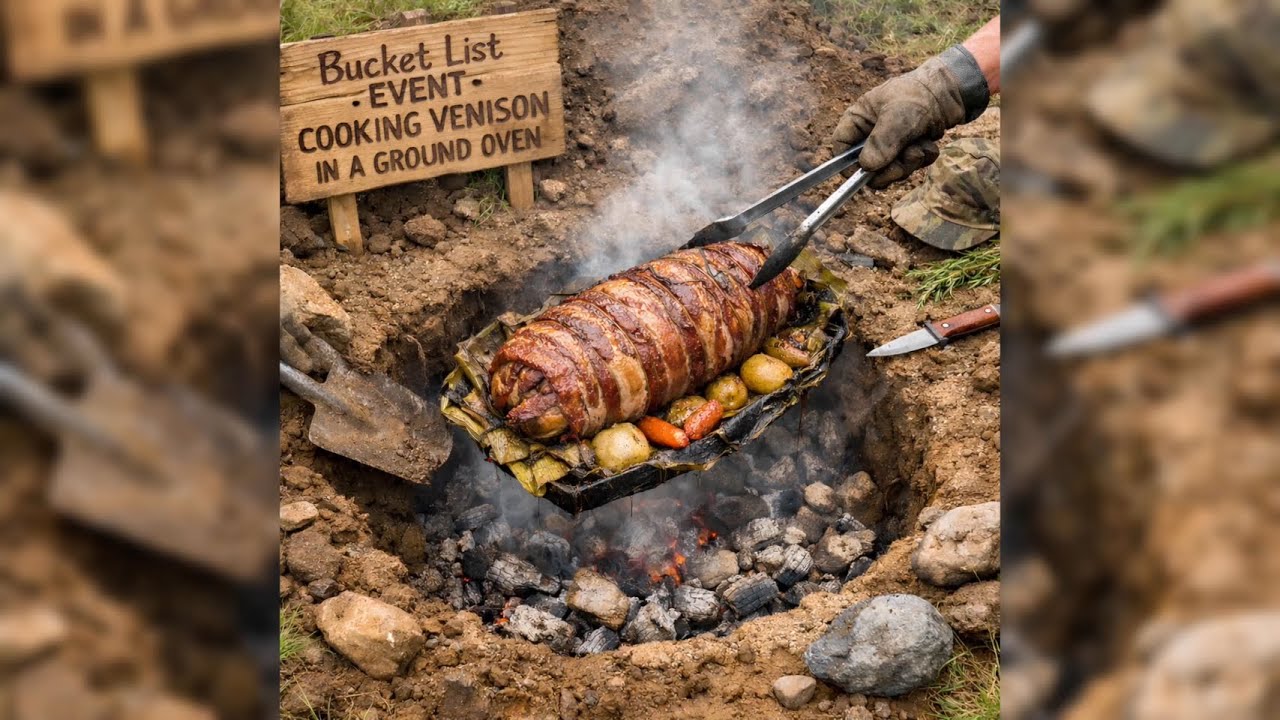 This Is How Christmas Was Meant to Be | Ground-Cooked Venison