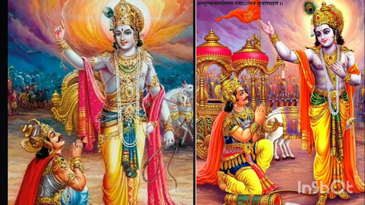 राजा अर्जुन और कृष्ण भगवान की कहानी 😊😊