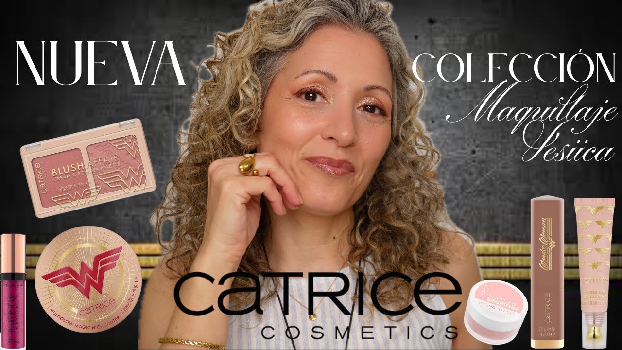 NUEVA Colección WONDER WOMAN x CATRICE  ✨ JOYAS  Deslumbrantes de VESIICA ! 😍