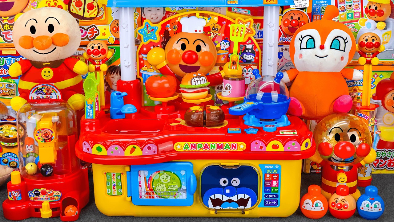 ✨癒しのASMR✨アンパンマン みんなでダンス!ノリノリお料理ショー🍳究極のサウンド体験を開封🎧😊