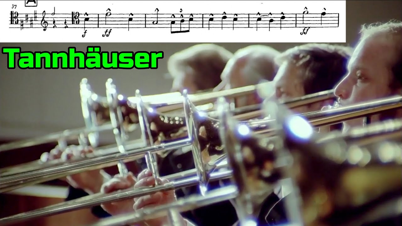 Trombone Excerpt: Tannh&auml;user Overture - Sheet Music