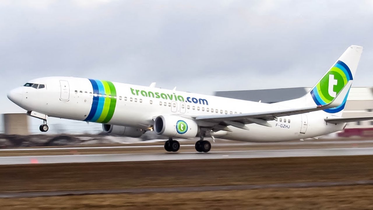 Transavia France Boeing 737-800 (B738) departing Montreal (YUL/CYUL)