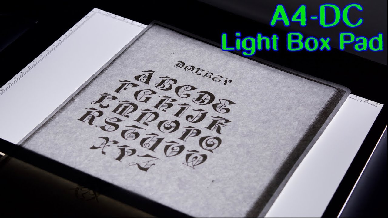 TikTeck |  A4-DC Ultra Thin Light box tracing pad