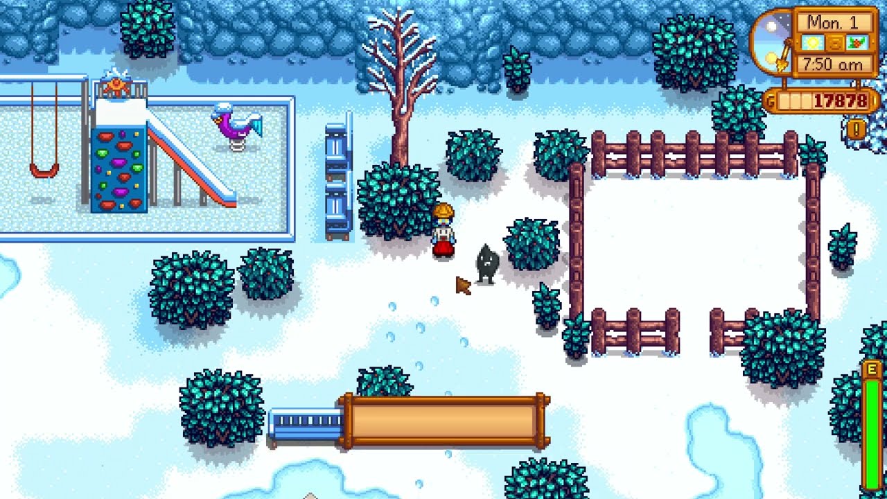 Как выполнить квест &laquo;Зимняя тайна&raquo; в Stardew Valley 1.5