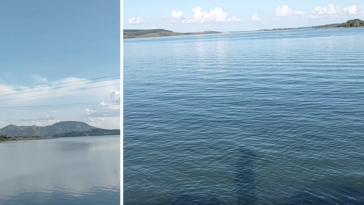 Me encantei ao ver o nivel da represa de Furnas cheia novamente aqui no Carmo Do Rio Claro MG