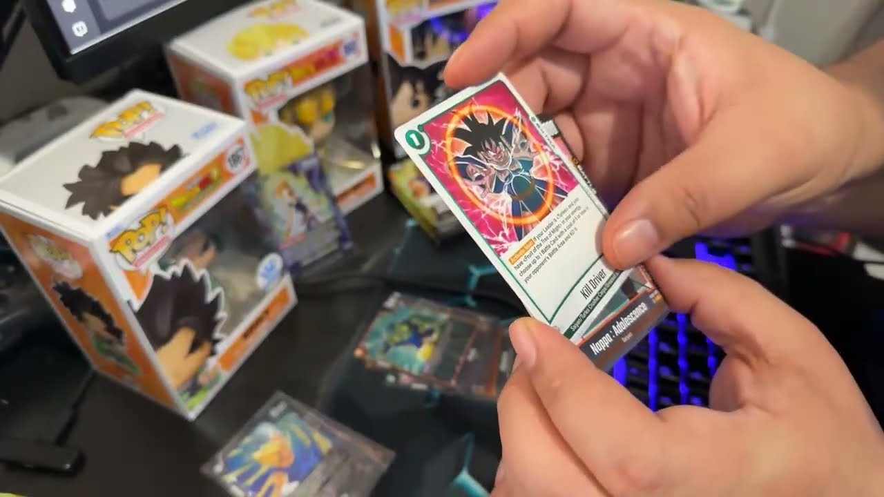 Dragon Ball Saiyan Pride small pack opening.