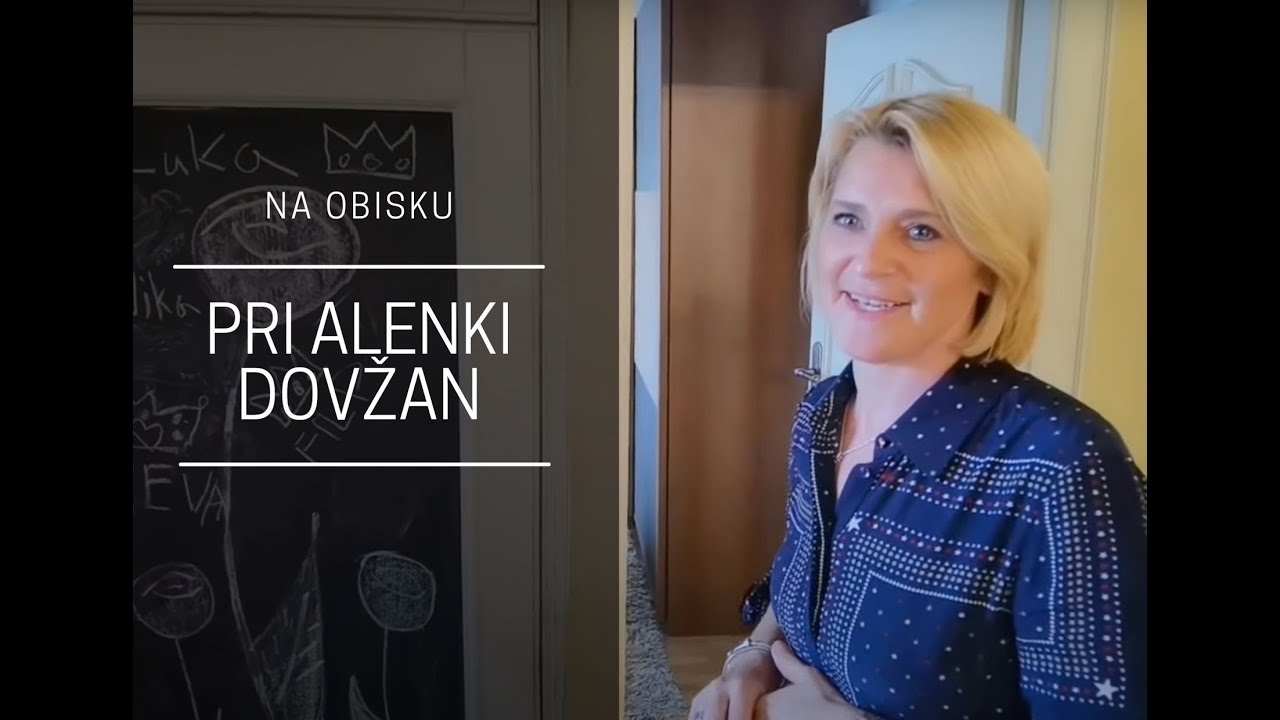 Na obisku pri Alenki Dovžan