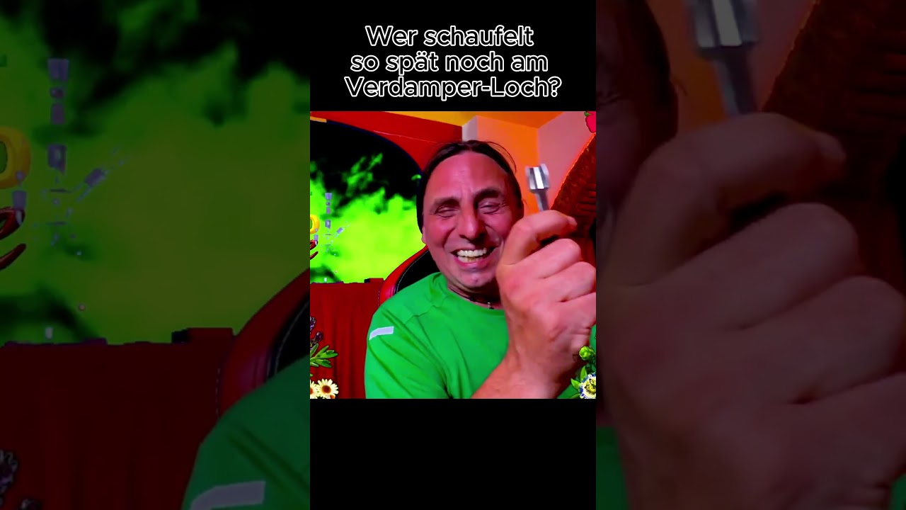 Wer schaufelt da so sp&auml;t noch am Verdamper-Loch?
