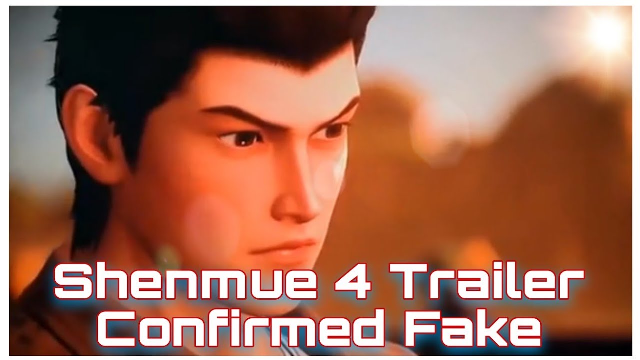 Фейковый трейлер Shenmue 4! Но ажиотаж/спрос реален! Обновление WTS!