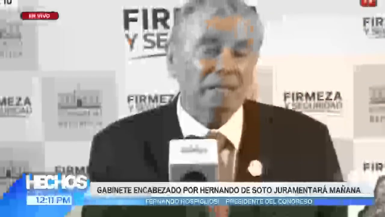 Hechos en Willax - FEB 23 - GABINETE JURAMETARÁ MAÑANA | Willax