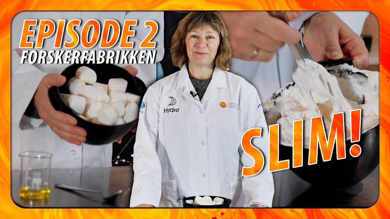 Lag ditt eget slim! - Forskerfabrikken episode 2