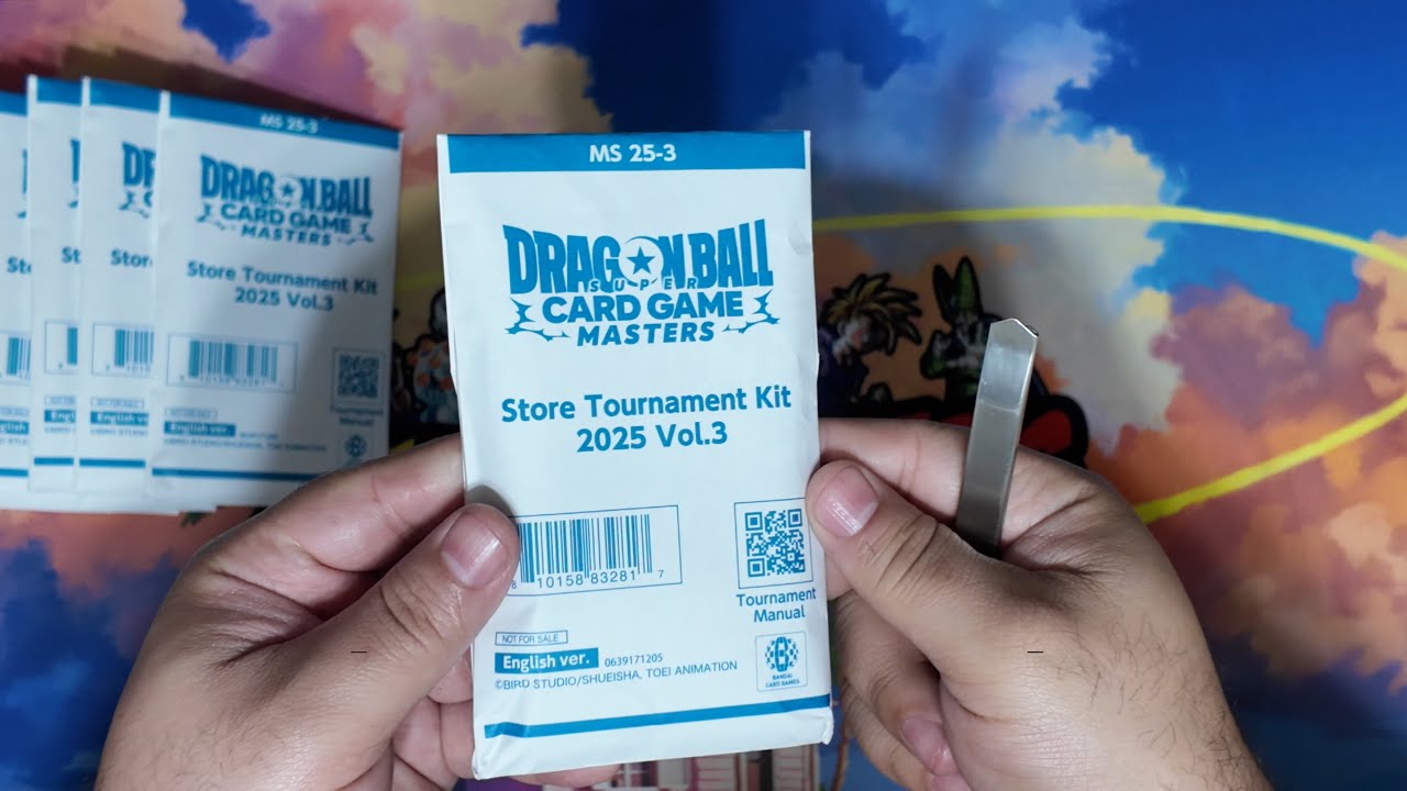 MASTERS STORE Tournament Kit 2025 Vol 3 DRAGON BALL SUPER CARD GAME