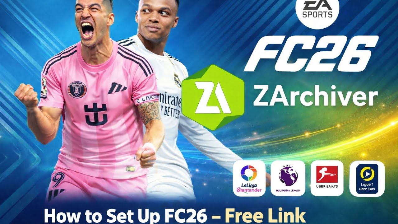 How to Install & Set Up FC26 on Android | ZArchiver