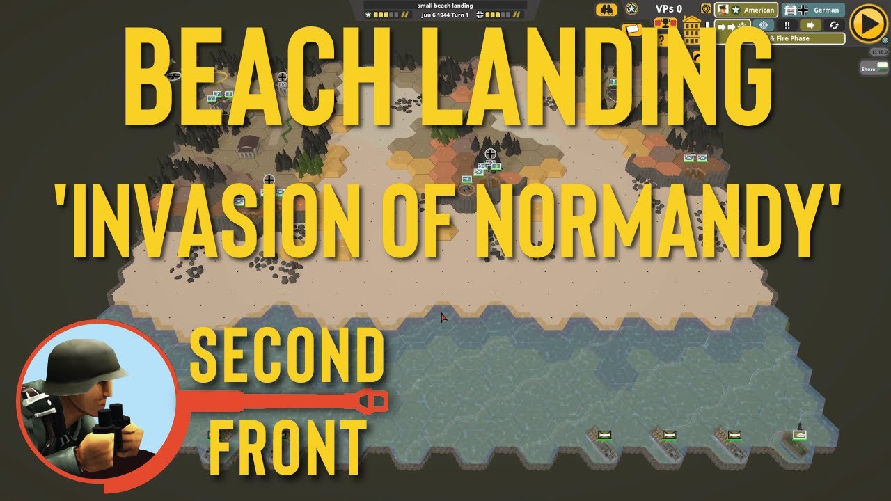 Beach landing! Invasion of Normandy