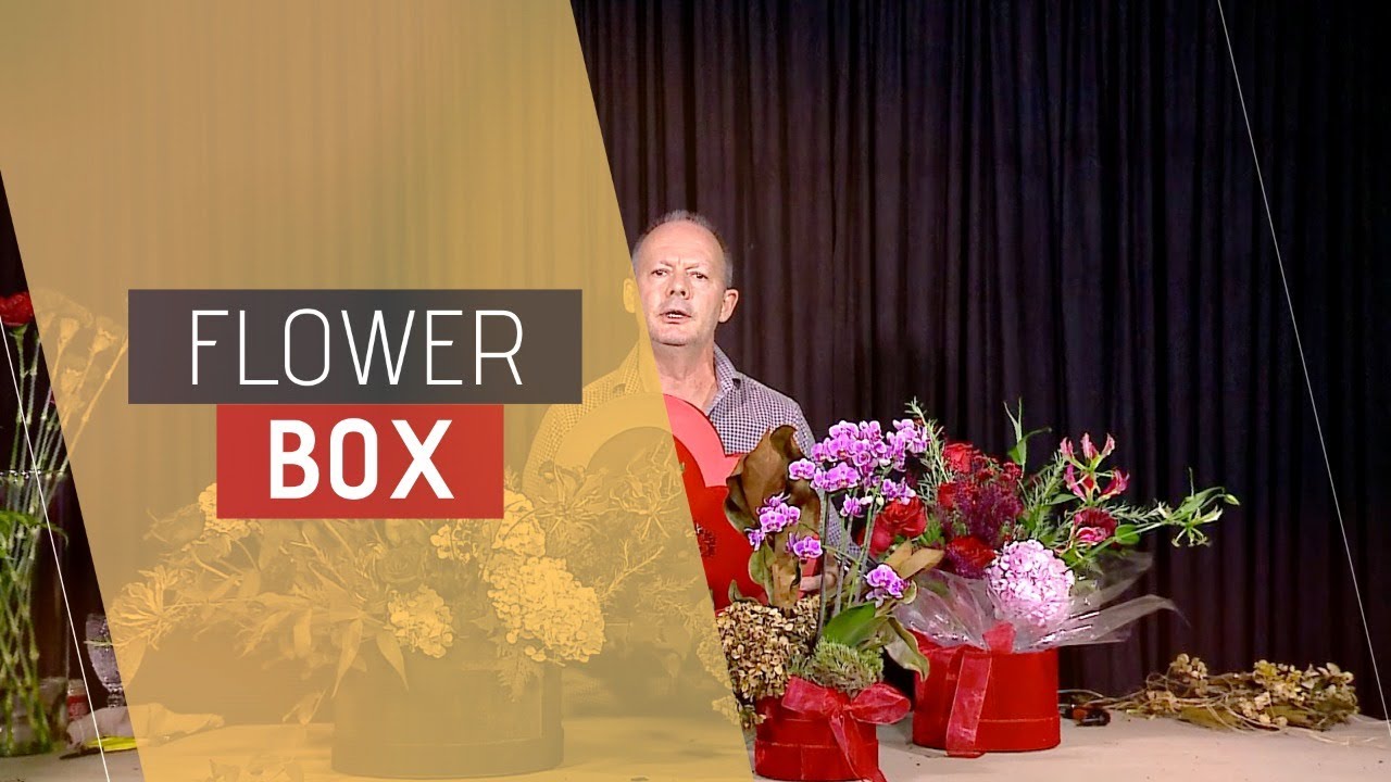 FLOWER BOX - COMO CRIAR ARRANJO DE FLOR NA CAIXA #boxflowers #floriculturalucrativa #florista