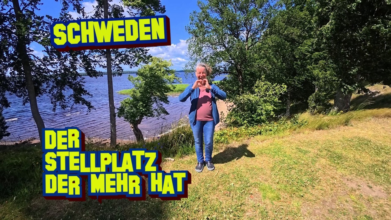 Der schönste Wohnmobil Stellplatz in Schweden? Skeda Strand. Auch Wohnwagen sind Willkommen !