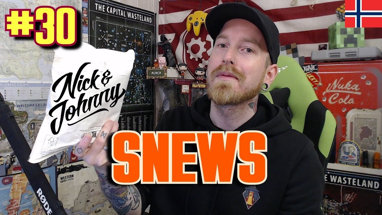 Snusprat - Snus i Hus! #30 & SNEWS - Ny Nick & Johnny!
