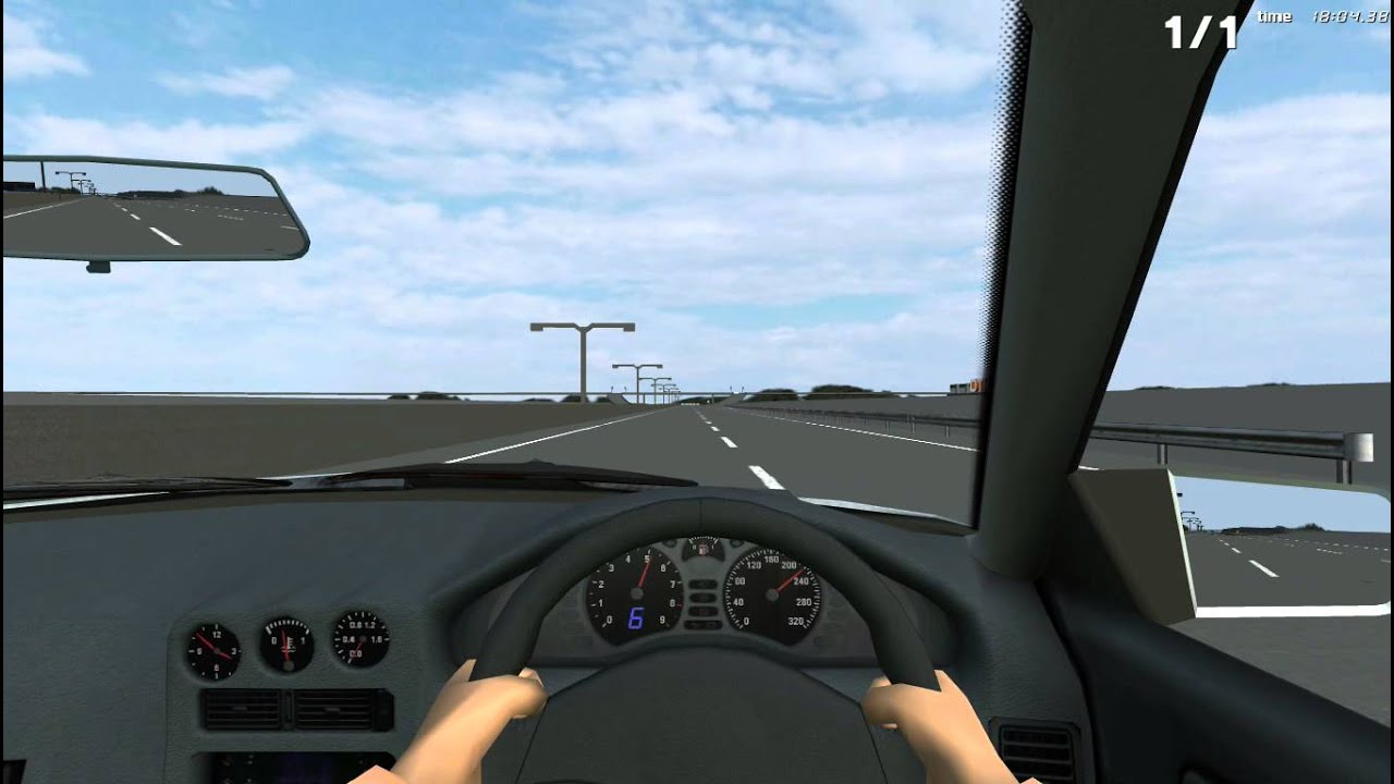 LFS Nissan GT-R AMS Alpha 10 Realistic engine sounds