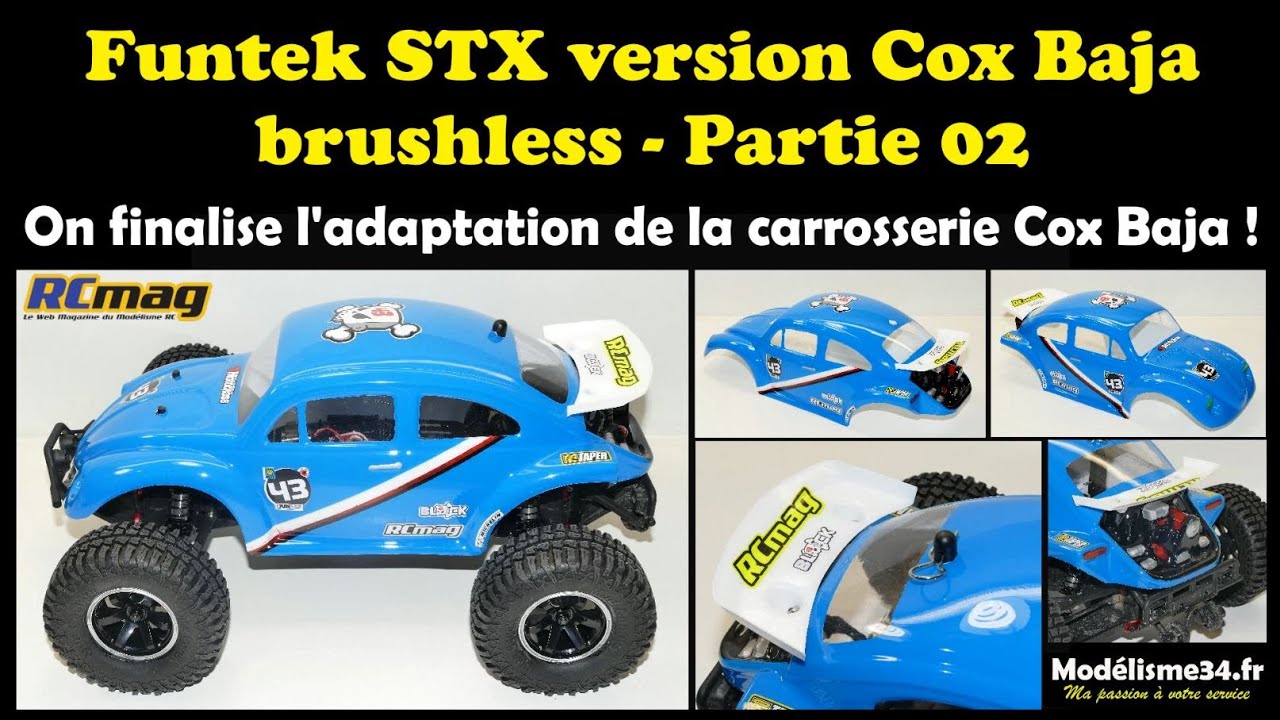 On fini le Funtek STX version Cox Baja brushless avec l'adaptation de la carrosserie - Partie 02