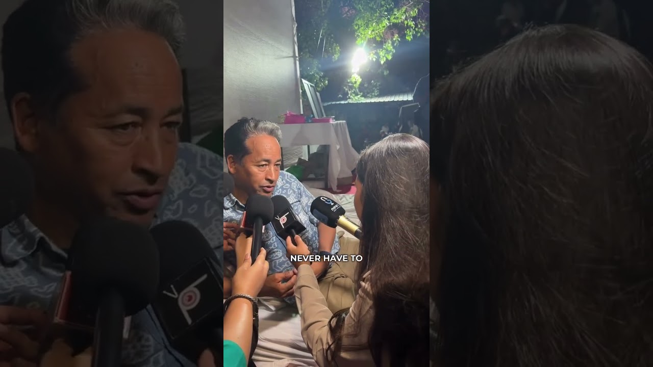 Wangchuk's Hunger Strike Returns #peektv #news #shorts #protest #cjp
