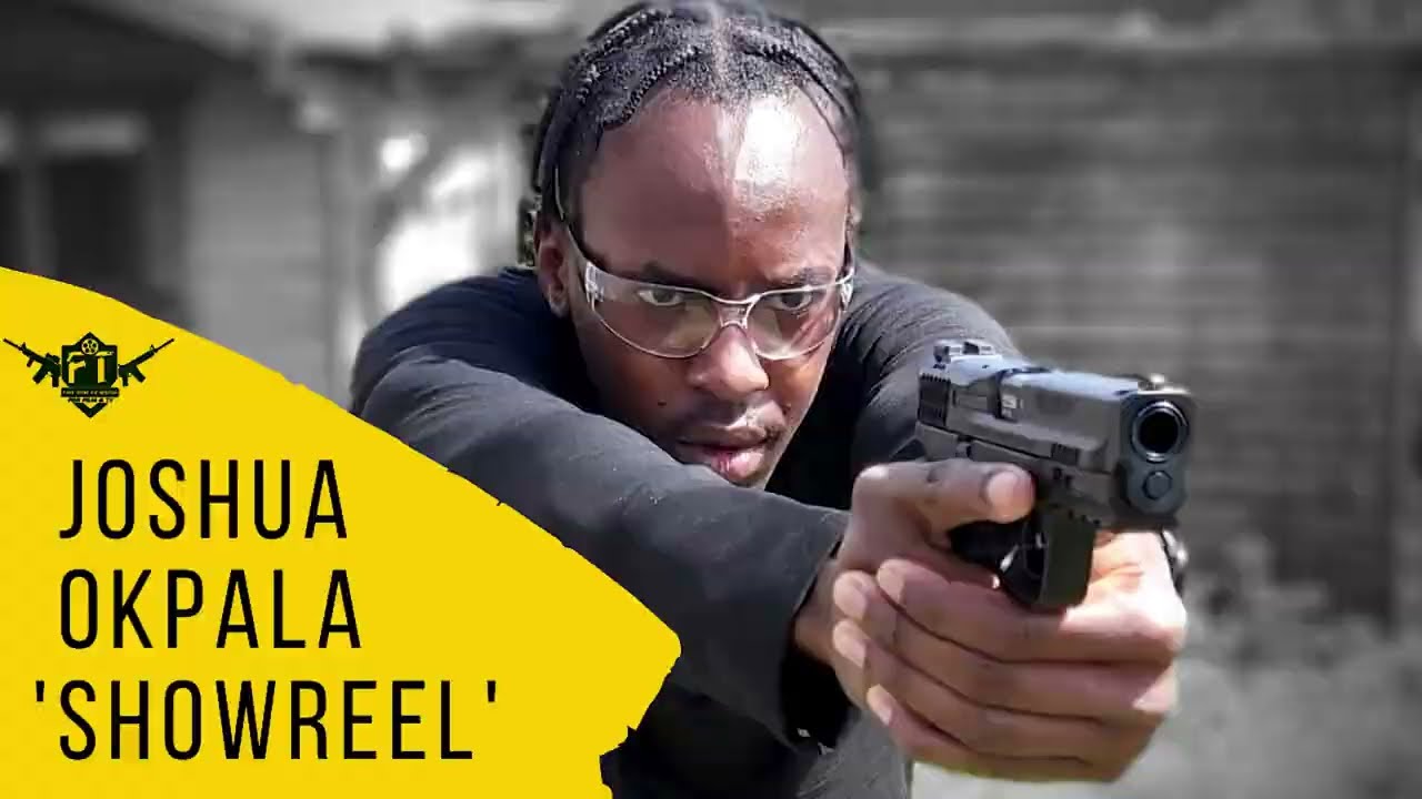 Joshua Okpala Showreel on the Handgun & Tactical Rifle Training for Film & TV ECSPC Course | FT4FT