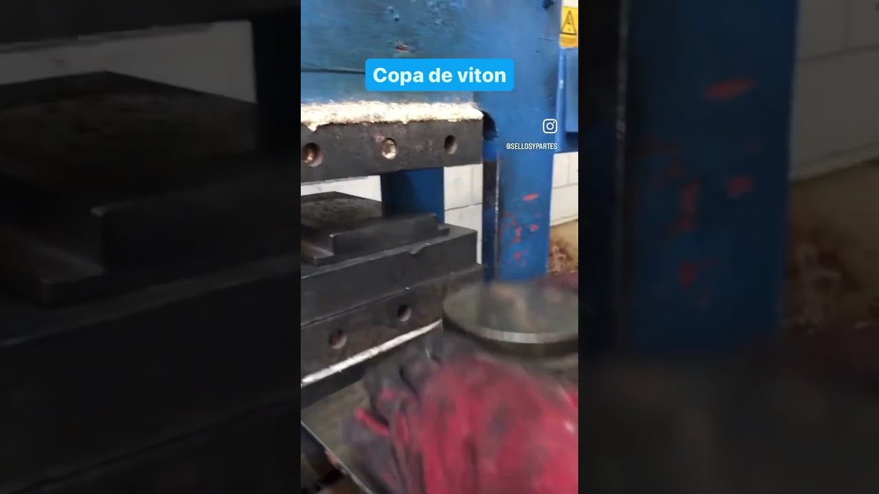 Fabricaci&oacute;n de copa de viton #reels #viral #sellosypartes