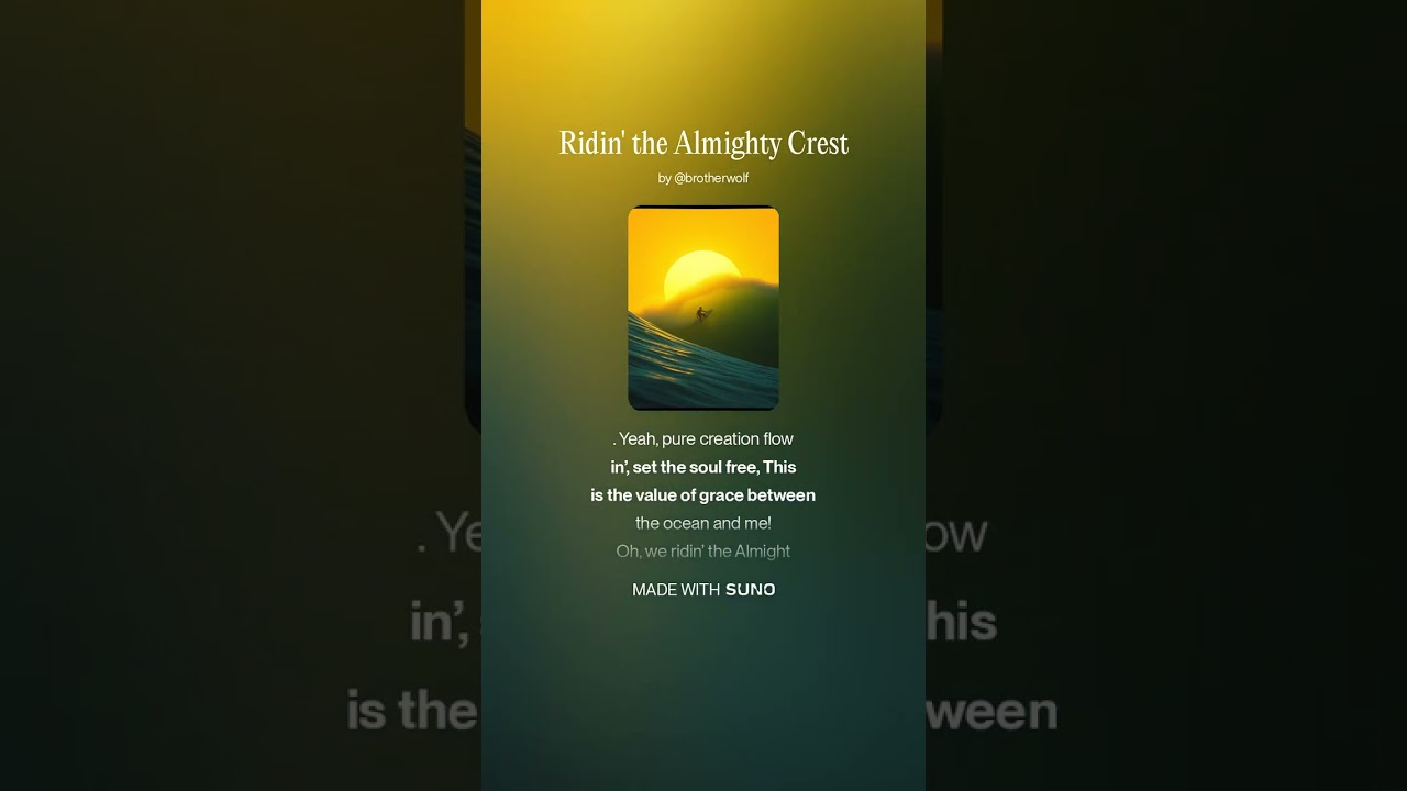 Ridin' the Almighty Crest