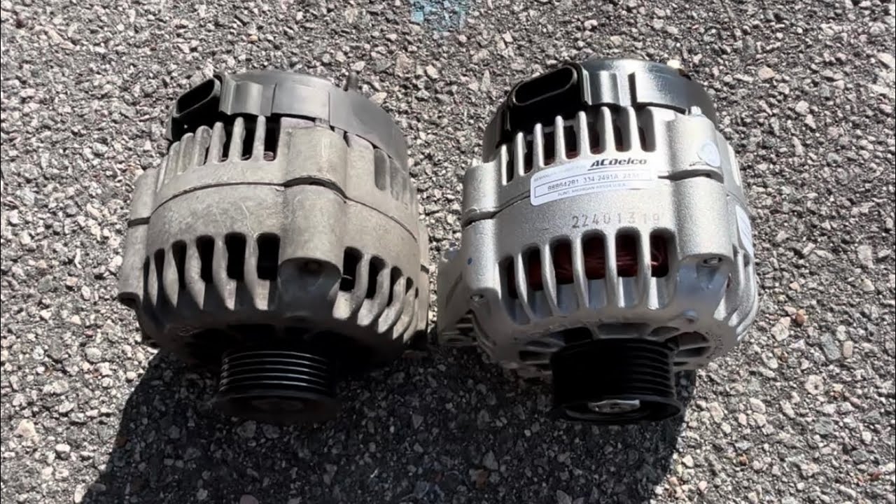 1995-2005 Chevy Astro van 4.3 alternator replacement. GMC safari Alternator replacement