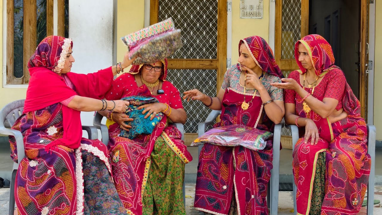 बहु तो पड़ोसियों की अच्छी हुव || गणगौर के उज्जवण में सास बहू की टकर || Rajasthani Marwadi comedy 