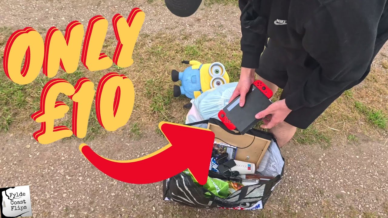 Rainy Day Bargains - CAR BOOT SALE - Switch for £10! #carbootsale #carboot