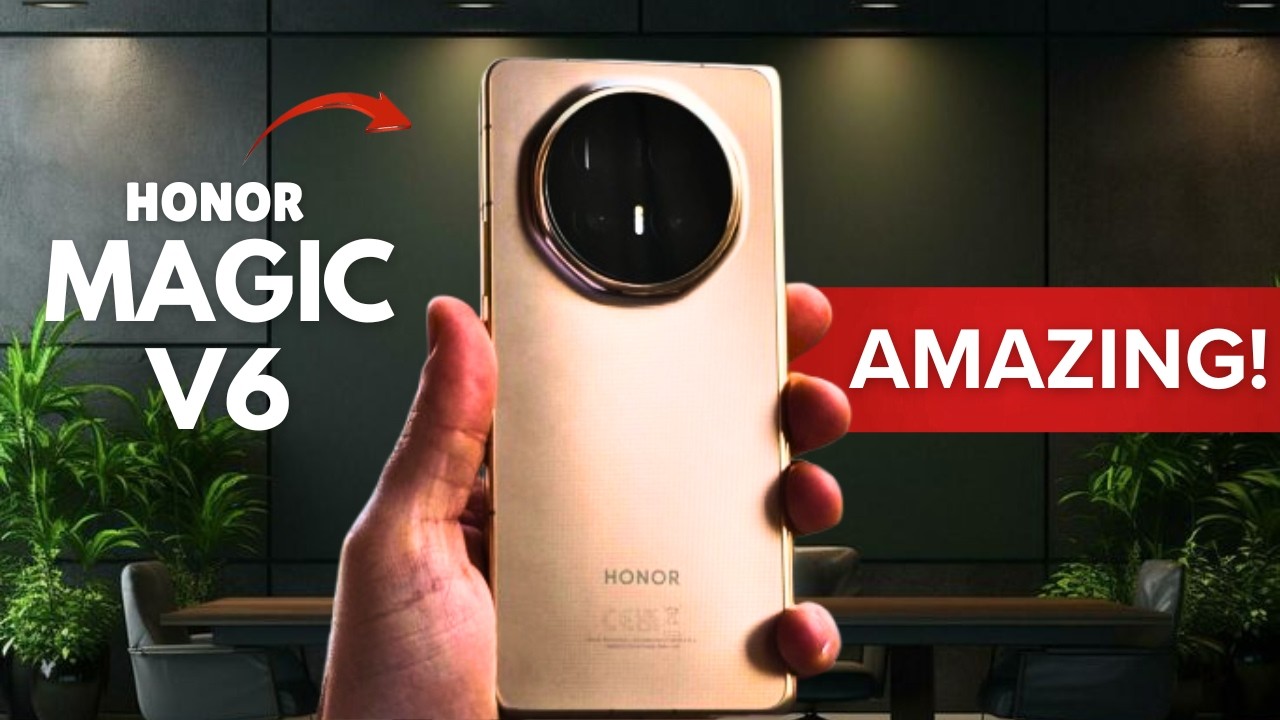 Honor Magic V6 The 6,660mAh Foldable Beast Is Here - Foldable Has Bigger Battery Than Most Flagships