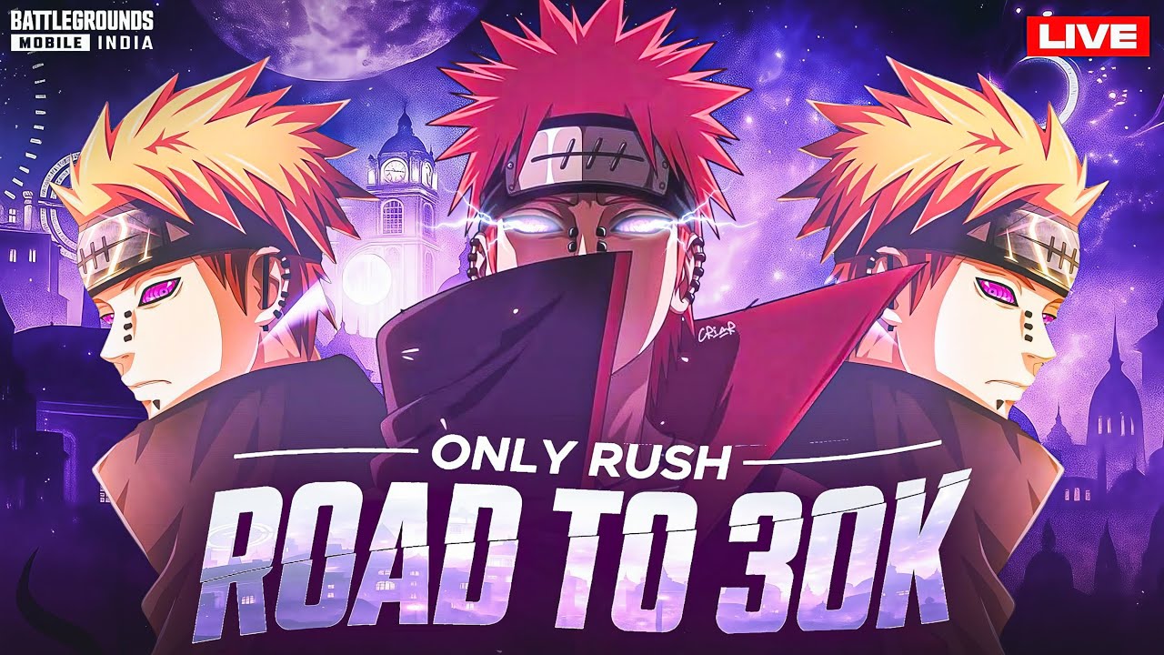 Nonstop Action☠️! BGMI Live | Road to 30k 🔥