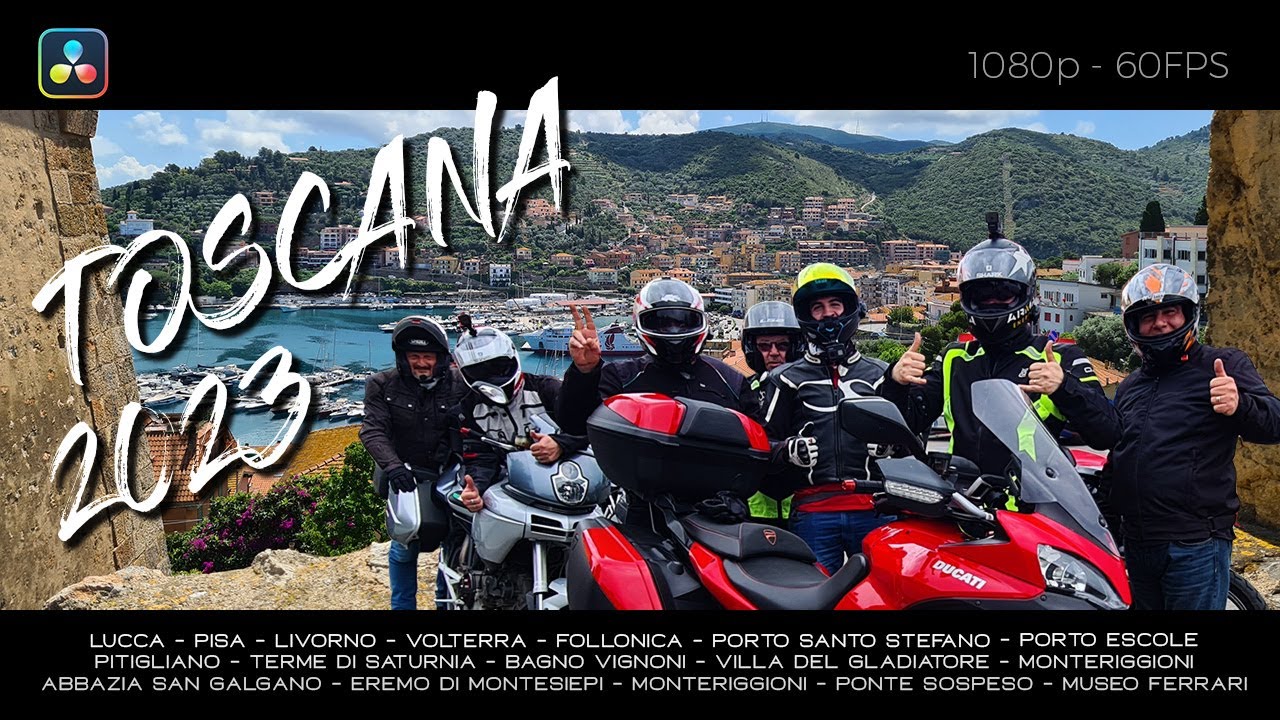 Viaggio in moto - Toscana 2023 (Bikers Sbiellati).