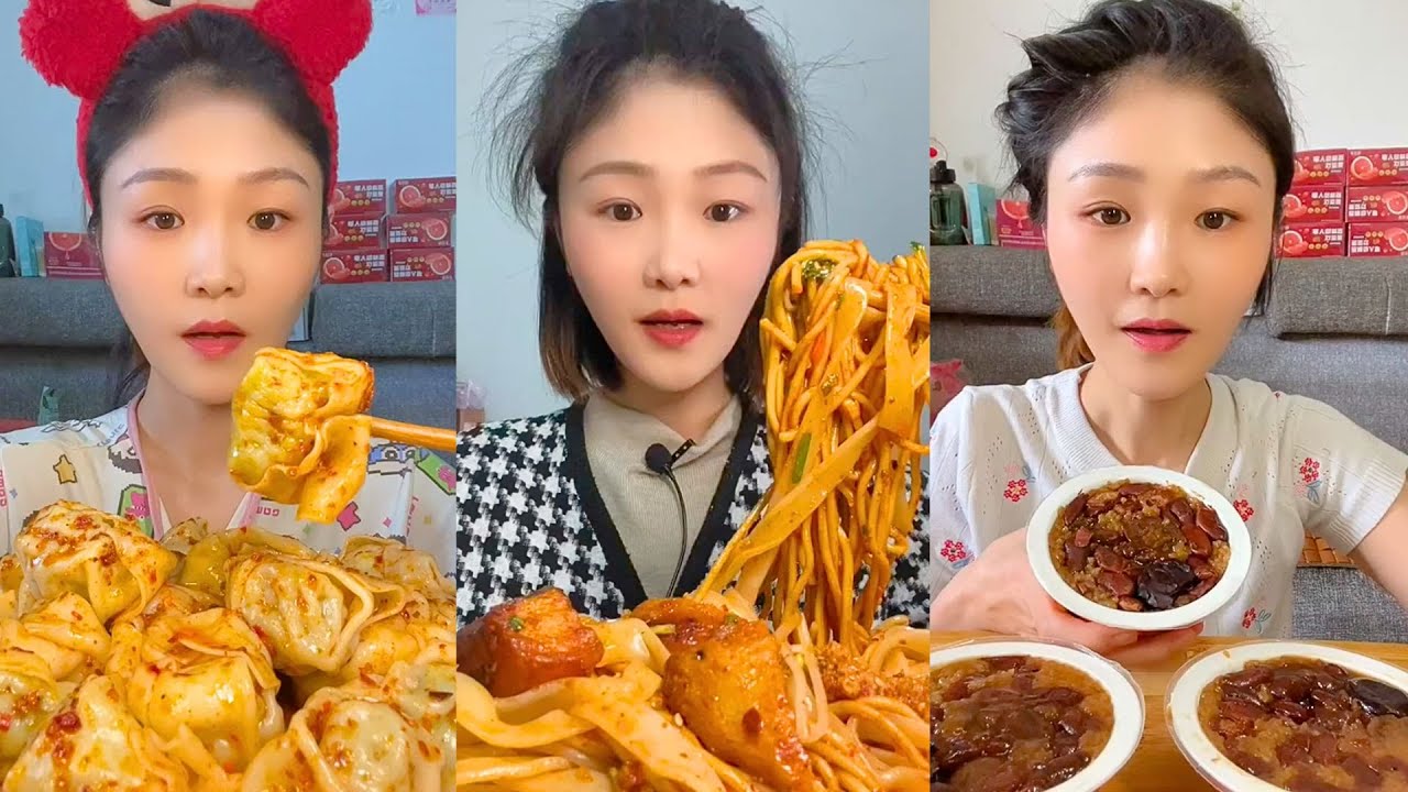 1 Hour ASMR Mukbang | Satisfying Eating Sounds for Sleep, Relaxation & Study #1033