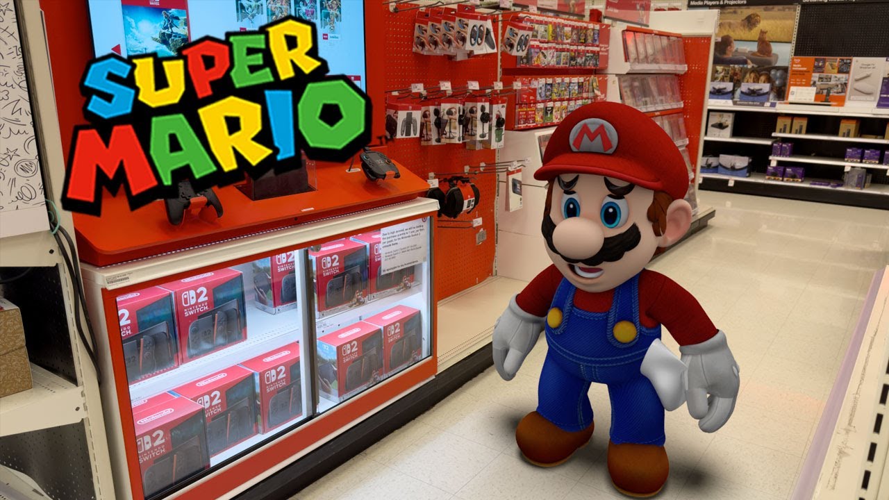 Super Mario using a 3D printer #nintendoswitch2 #mario