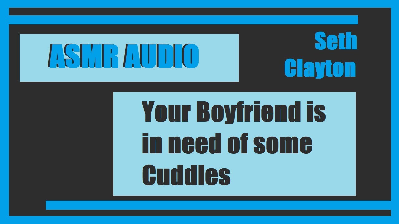 Your Boyfriend is in need of some Cuddles [Ordering in] [Kisses]