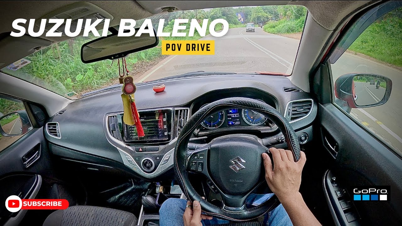 POV Drive | MarutiSuzuki Baleno | Diesel Manual | Best Hatchback | Kerala Road | Jonnxoo