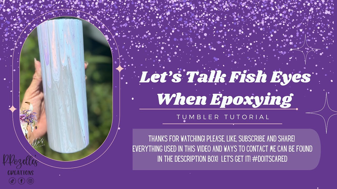 How to get rid of Fish Eyes in Epoxy