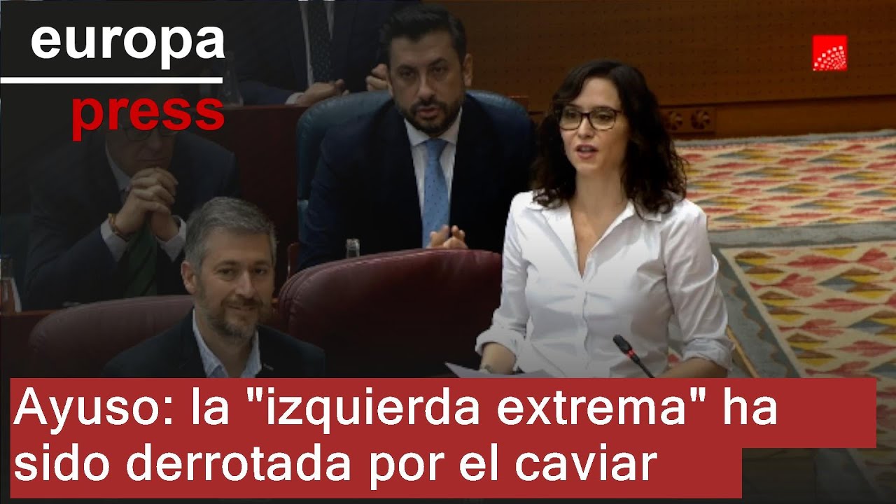 Ayuso dice que la 