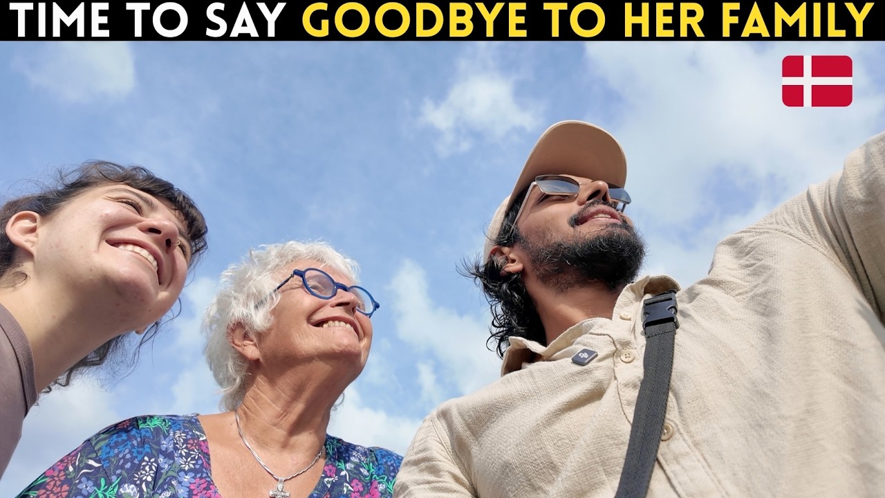 Emotional Goodbye to Her Family & Our Most Chaotic Travel Day | Sweden → Prague.