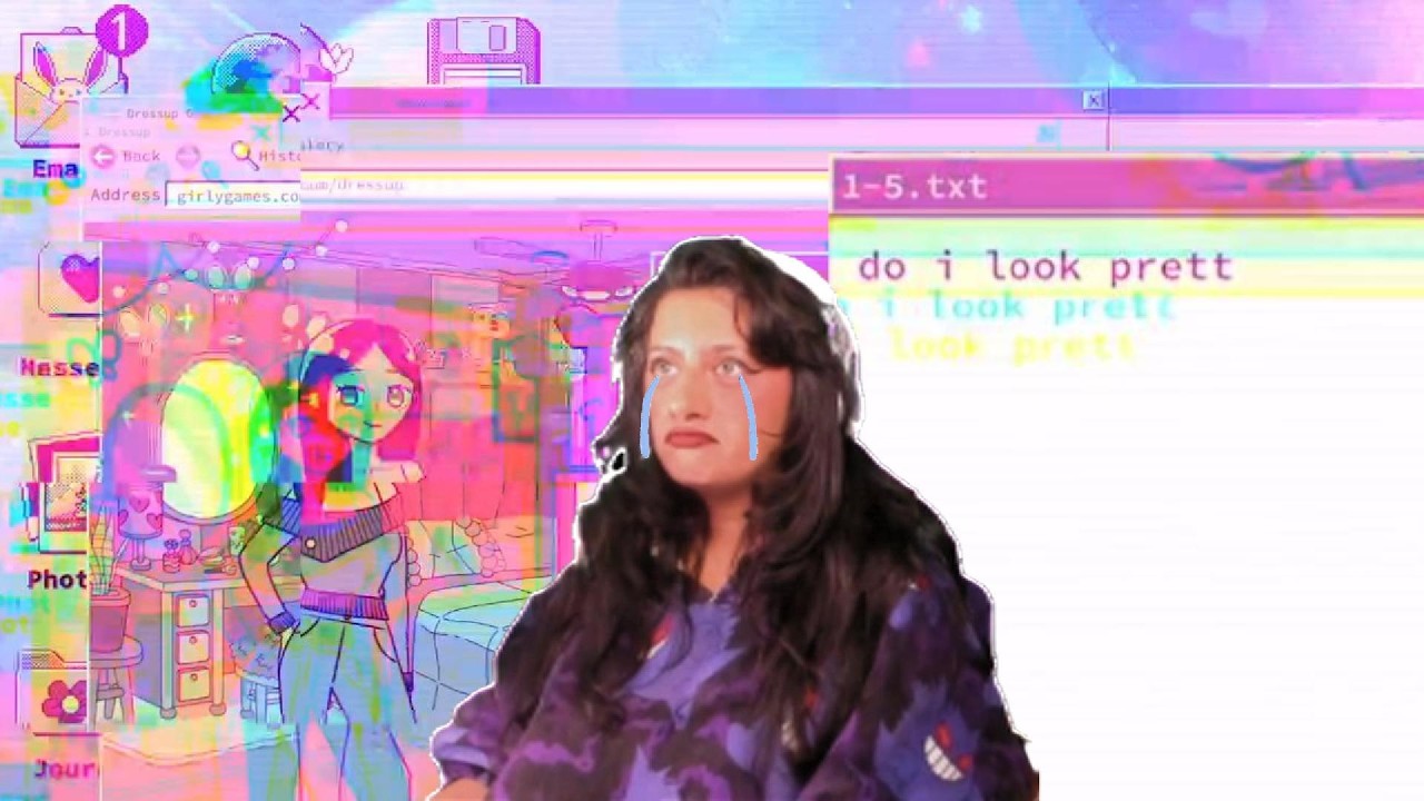 This game looks innocent but it's terrifying (Lily's World XD)