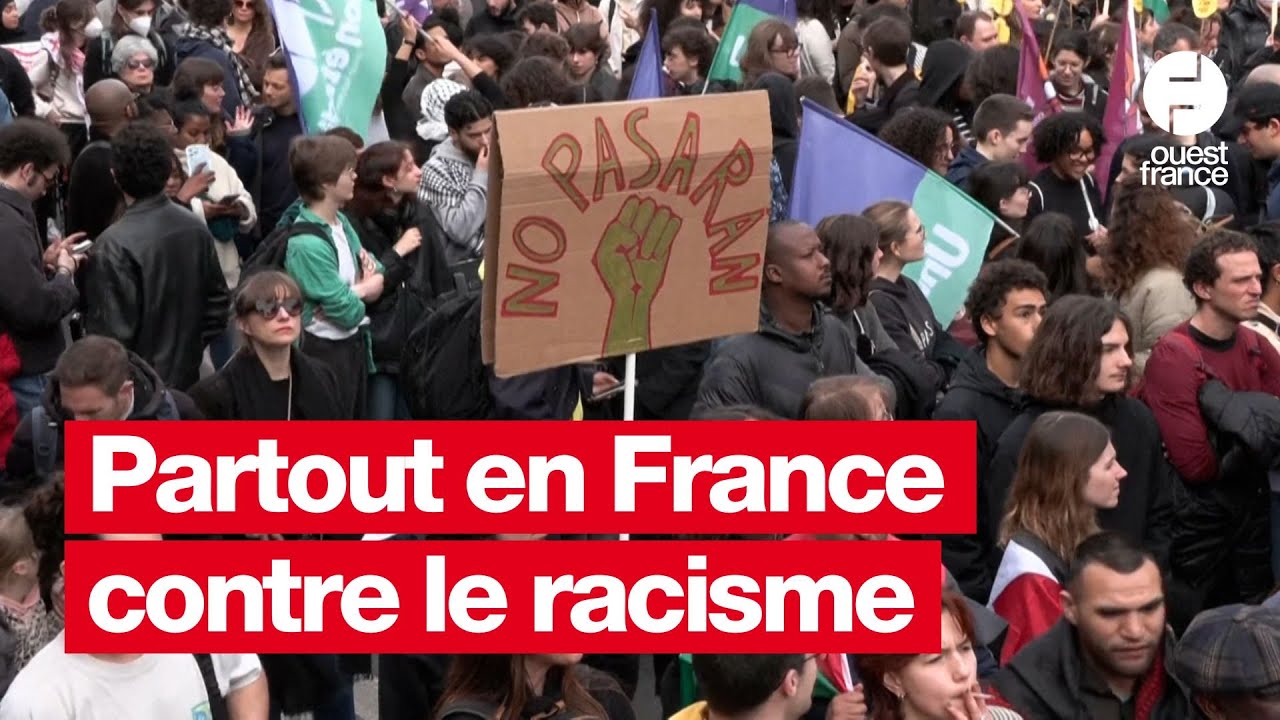Des dizaines de milliers de manifestants contre le racisme et le fascisme