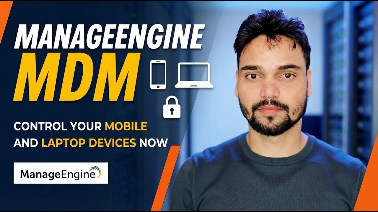 Control All Mobile Devices 😳 ManageEngine MDM Full Guide
