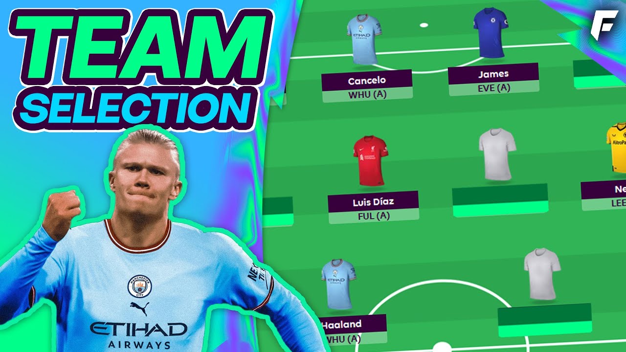 FPL GW1: FIRST DRAFT - TEAM SELECTION